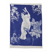 Bonnie and Neil | Tea Towel | Big Major Blue | Linen